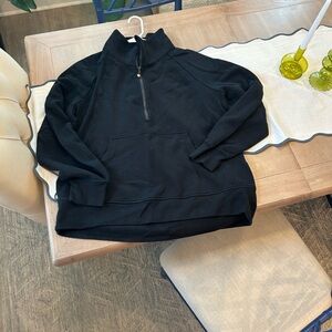 lululemon athletica Black Quarter-Zip Hoodie
